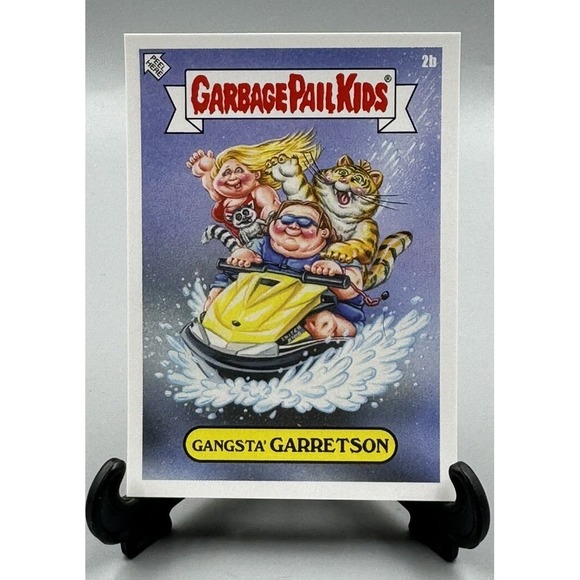 Other - 2020 Topps Garbage Pail‎ Kids GPK Exotic #2B Gangsta' Garretson